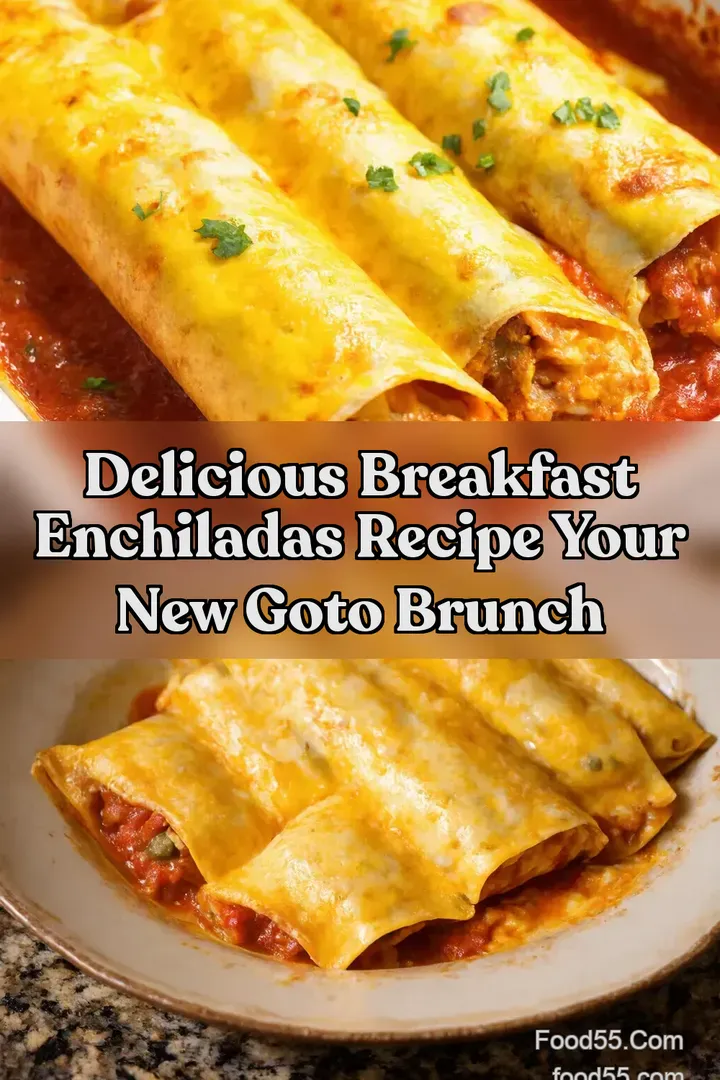 Delicious Breakfast Enchiladas Recipe Your New GoTo Brunch