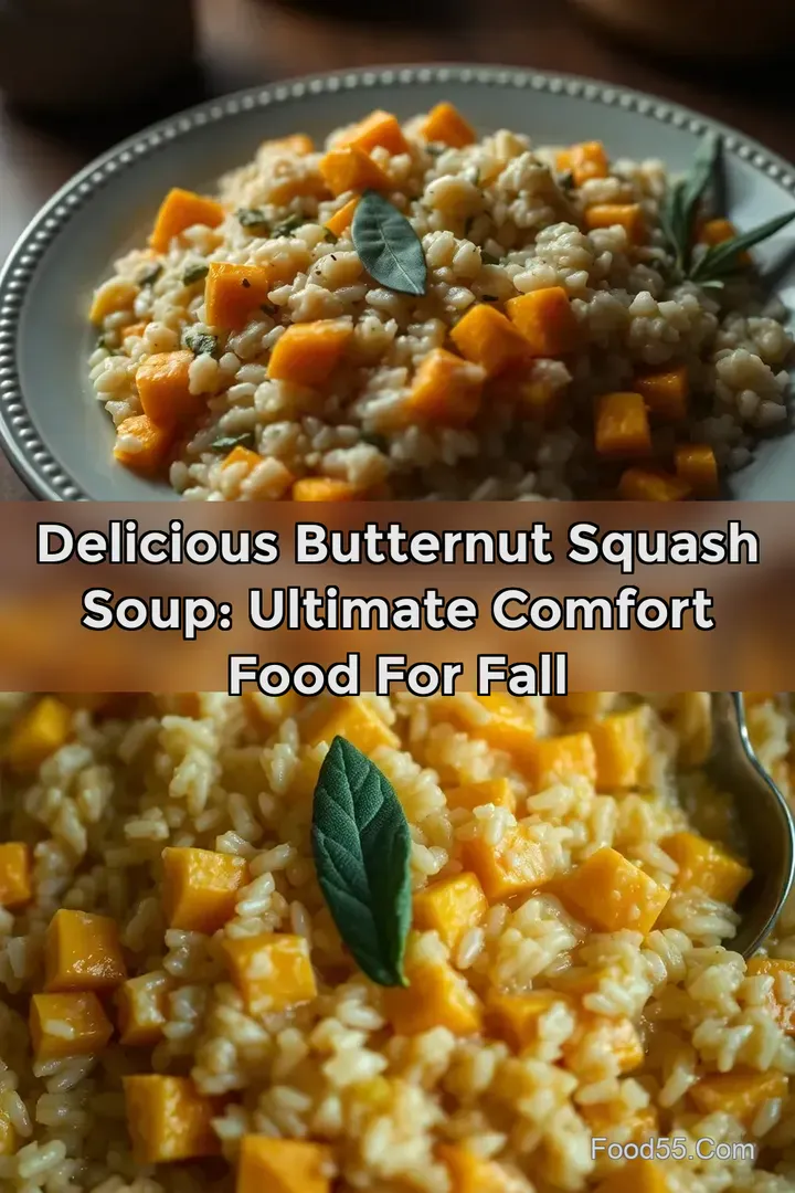 Delicious Butternut Squash Soup: Ultimate Comfort Food for Fall