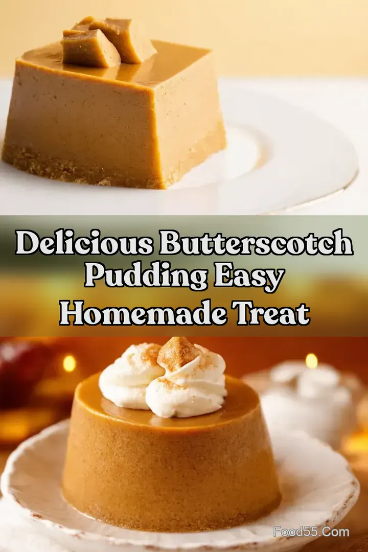 Delicious Butterscotch Pudding Easy Homemade Treat