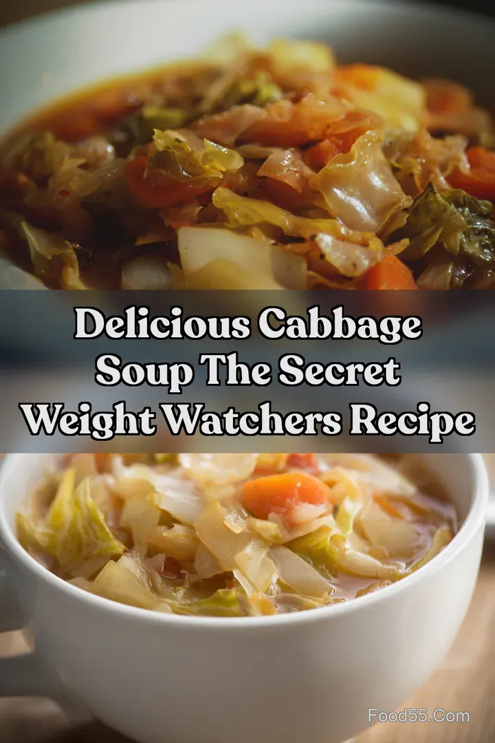 Delicious Cabbage Soup The Secret Weight Watchers Recipe
