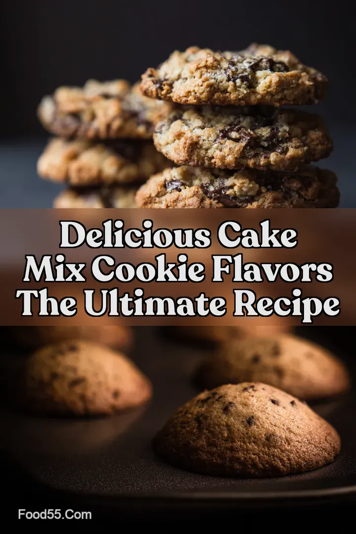 Delicious Cake Mix Cookie Flavors The Ultimate Recipe