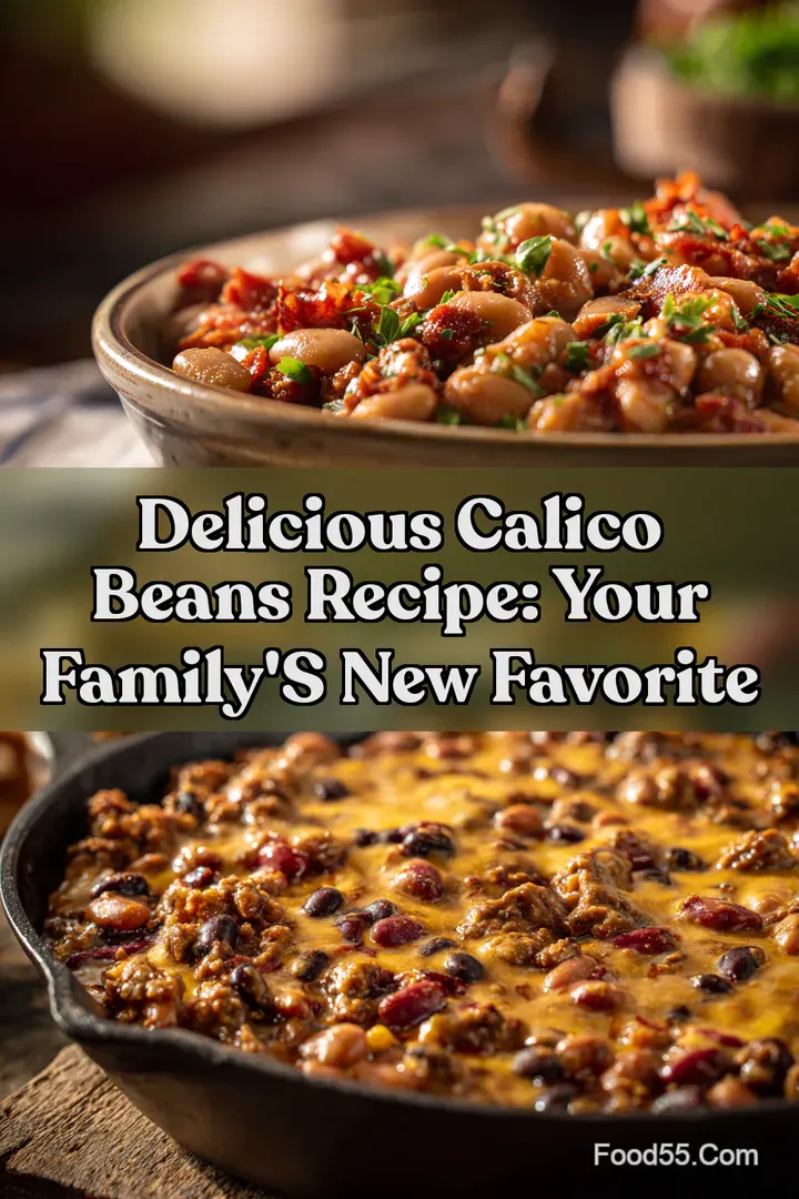 Delicious Calico Beans Recipe: Your Family' s New Favorite : PIN FOR LATER Delicious Calico Beans Recipe: Your Family' s New Favorite