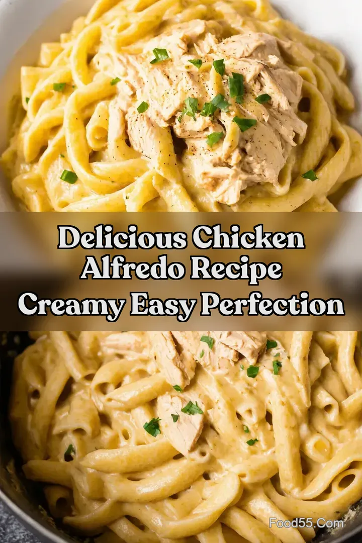 Delicious Chicken Alfredo Recipe Creamy Easy Perfection
