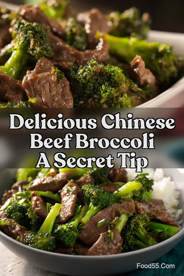 Delicious Chinese Beef Broccoli A Secret Tip