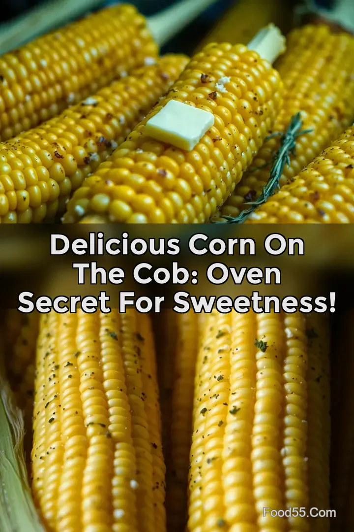 Delicious Corn on the Cob: Oven Secret for Sweetness!