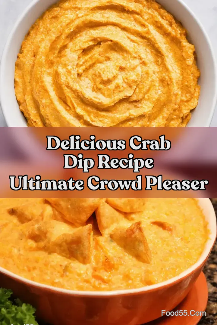 Delicious Crab Dip Recipe Ultimate Crowd Pleaser