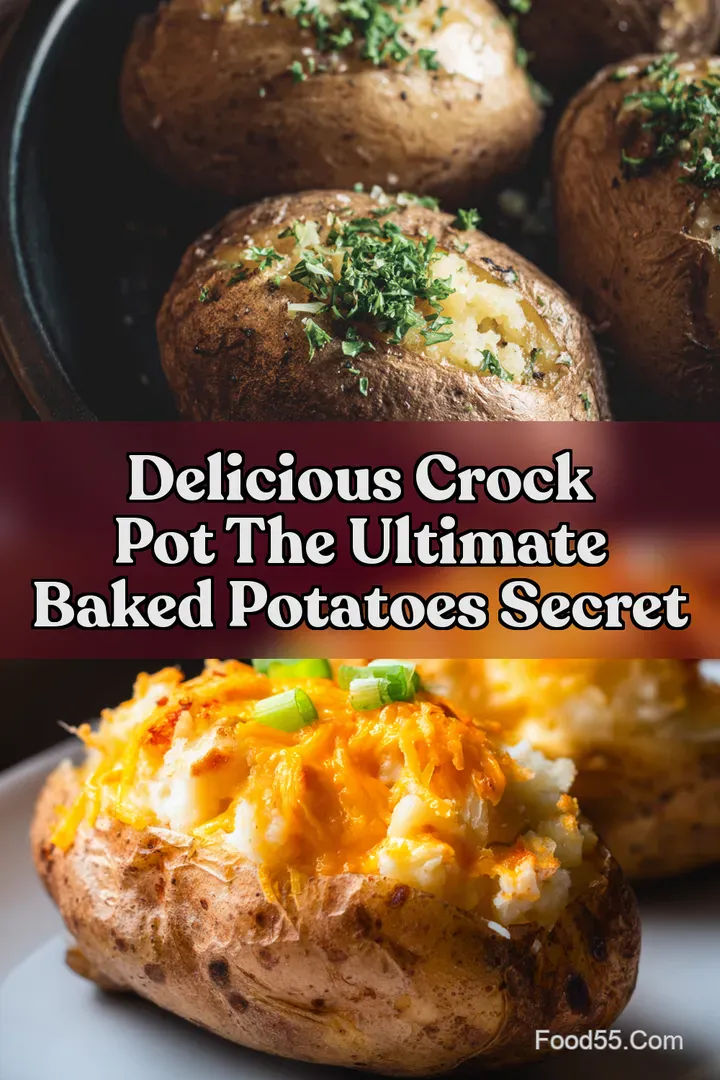 Delicious Crock Pot The Ultimate Baked Potatoes Secret