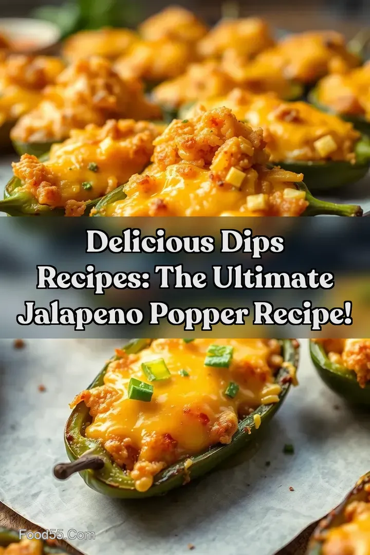 Delicious Dips Recipes: The Ultimate Jalapeno Popper Recipe! : PIN FOR LATER Delicious Dips Recipes: The Ultimate Jalapeno Popper Recipe!