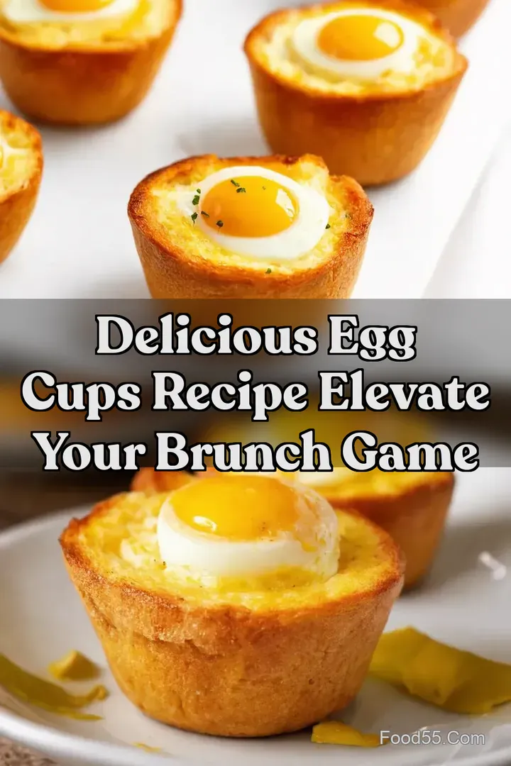 Delicious Egg Cups Recipe Elevate Your Brunch Game