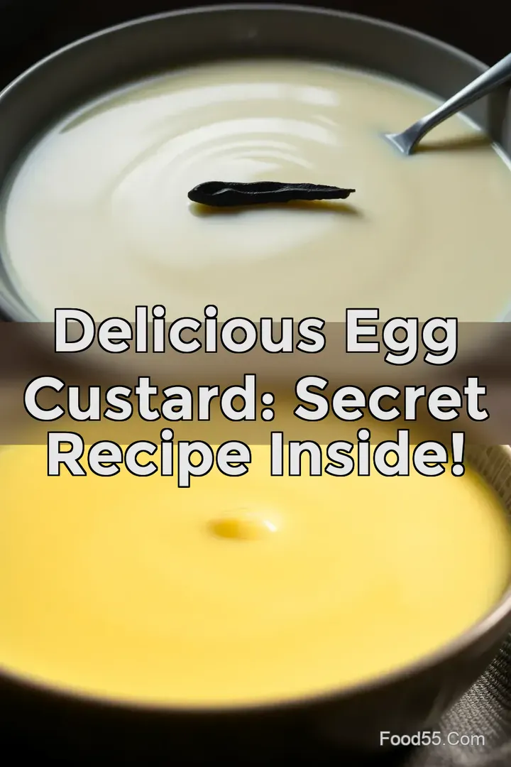 Delicious Egg Custard: Secret Recipe Inside! : PIN FOR LATER Delicious Egg Custard: Secret Recipe Inside!