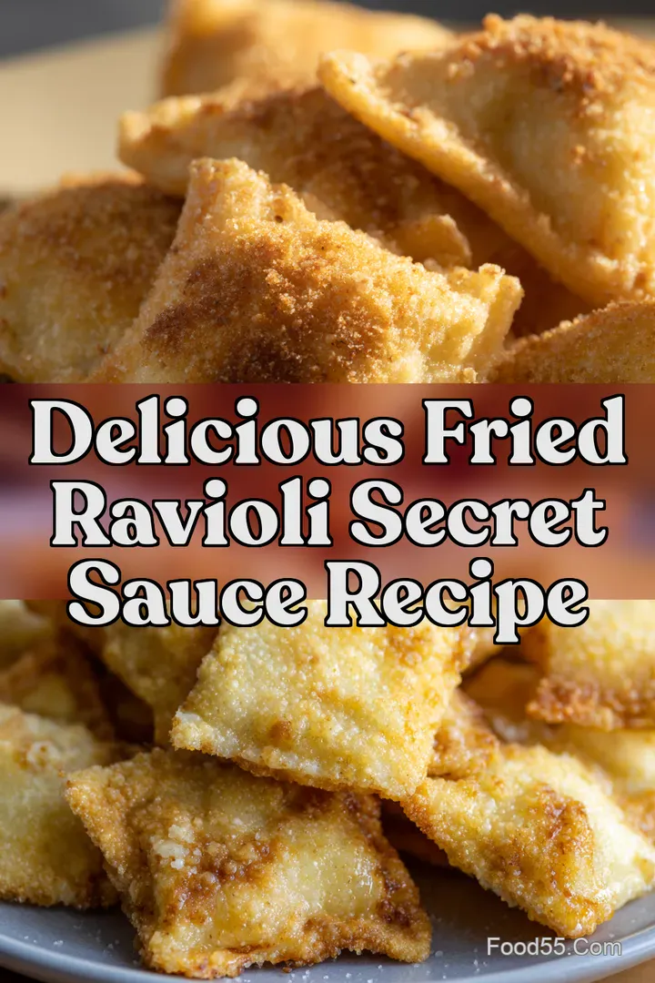 Delicious Fried Ravioli Secret Sauce Recipe : PIN FOR LATER Delicious Fried Ravioli Secret Sauce Recipe