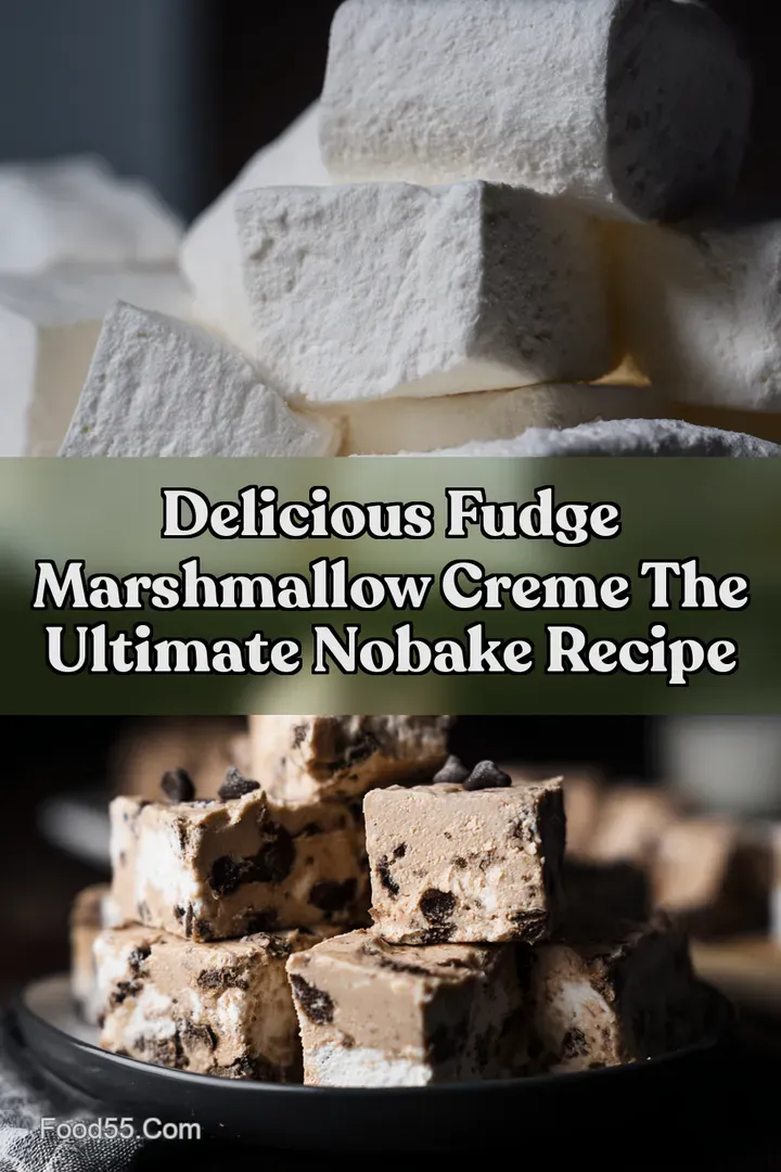 Delicious Fudge Marshmallow Creme The ULTIMATE NoBake Recipe