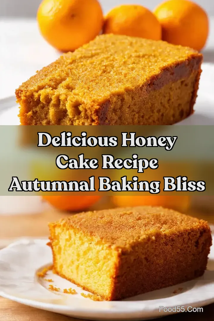 Delicious Honey Cake Recipe Autumnal Baking Bliss : PIN FOR LATER Delicious Honey Cake Recipe Autumnal Baking Bliss