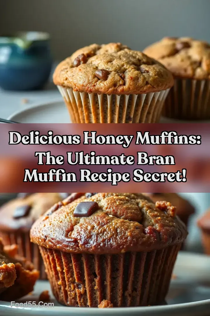 Delicious Honey Muffins: The Ultimate bran muffin recipe Secret! : PIN FOR LATER Delicious Honey Muffins: The Ultimate bran muffin recipe Secret!