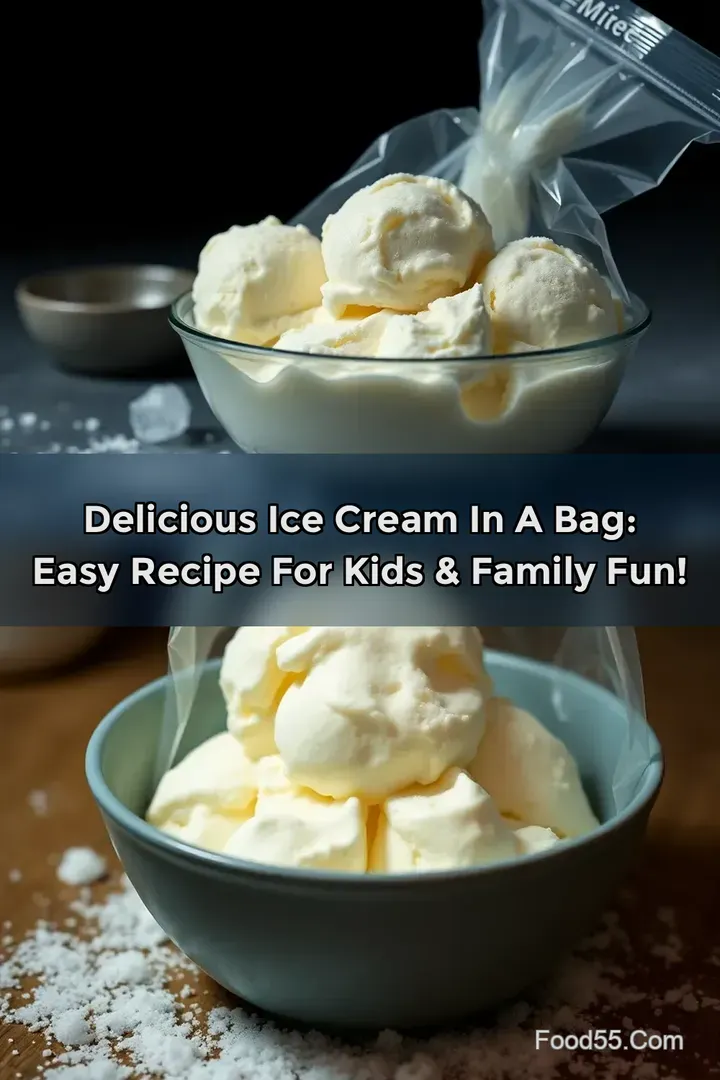 Delicious Ice Cream in a Bag: Easy Recipe for Kids &amp Family Fun!