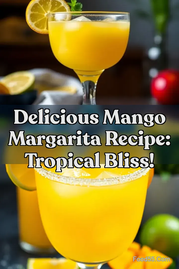 Delicious Mango Margarita Recipe: Tropical Bliss!