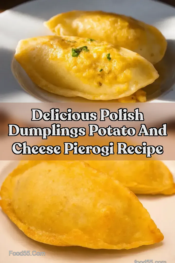 Delicious Polish Dumplings Potato and Cheese Pierogi Recipe
