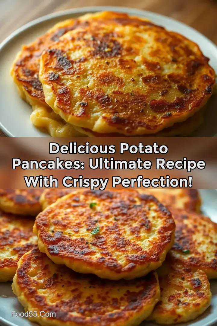 Delicious Potato Pancakes: Ultimate Recipe With Crispy Perfection! : PIN FOR LATER Delicious Potato Pancakes: Ultimate Recipe With Crispy Perfection!
