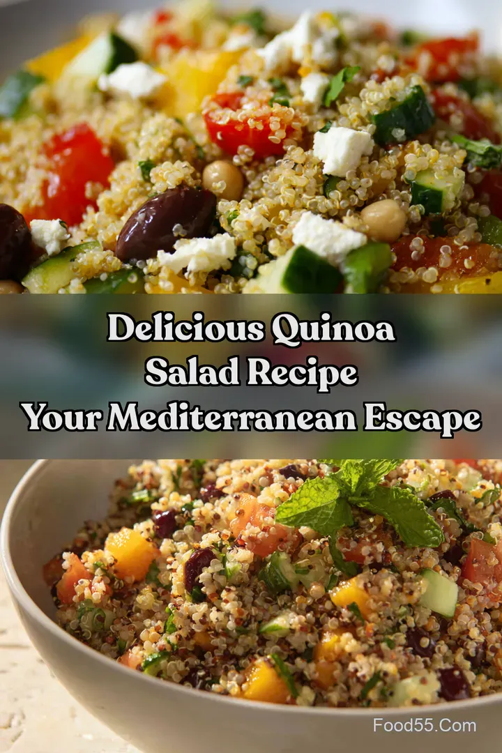 Delicious Quinoa Salad Recipe Your Mediterranean Escape