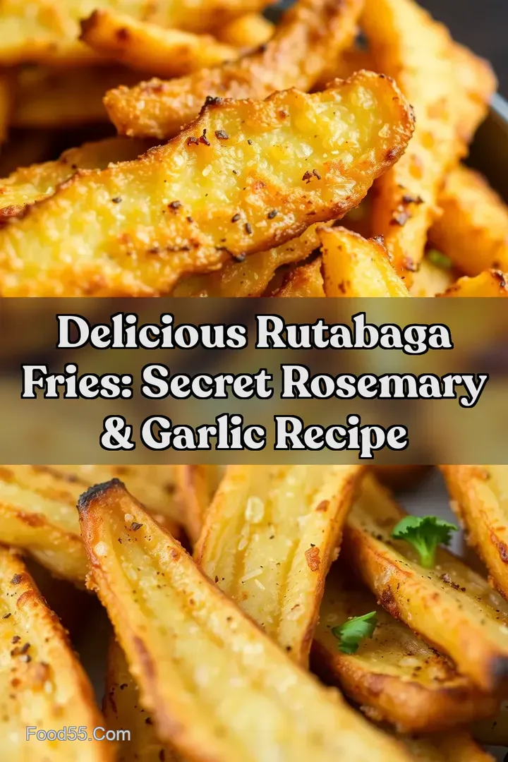 Delicious Rutabaga Fries: Secret Rosemary & Garlic Recipe : PIN FOR LATER Delicious Rutabaga Fries: Secret Rosemary & Garlic Recipe