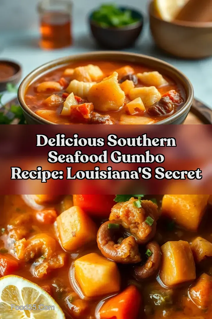 Delicious Southern Seafood Gumbo Recipe: Louisiana&#039 s Secret
