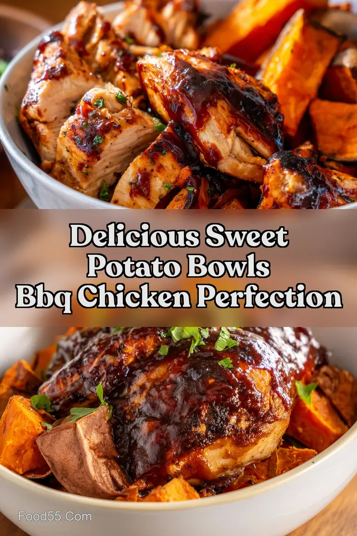 Delicious Sweet Potato Bowls BBQ Chicken Perfection