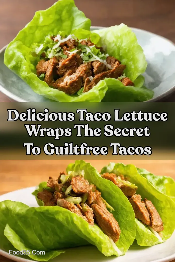 Delicious Taco Lettuce Wraps The Secret to GuiltFree Tacos