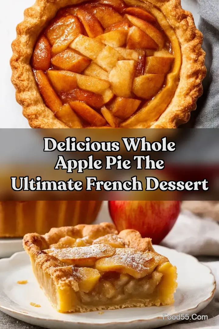 Delicious Whole Apple Pie The Ultimate French Dessert : PIN FOR LATER Delicious Whole Apple Pie The Ultimate French Dessert
