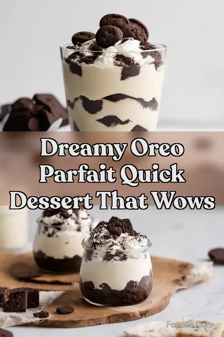 Dreamy Oreo Parfait Quick Dessert That Wows