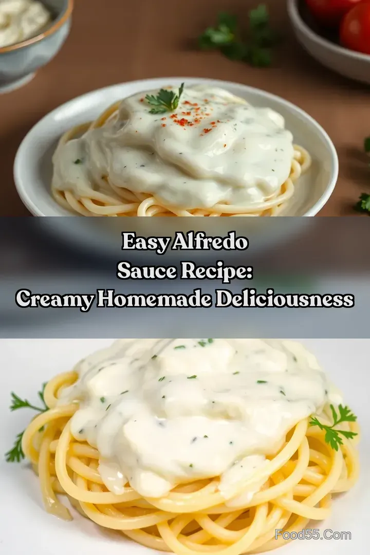 Easy Alfredo Sauce Recipe: Creamy Homemade Deliciousness