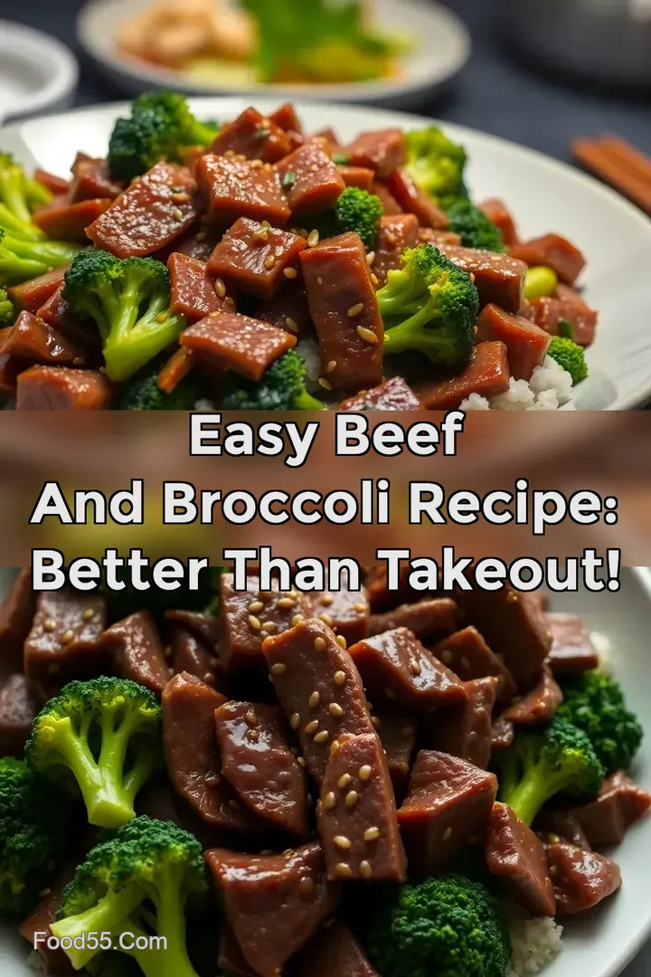 Easy Beef And Broccoli Recipe: Better Than Takeout!
