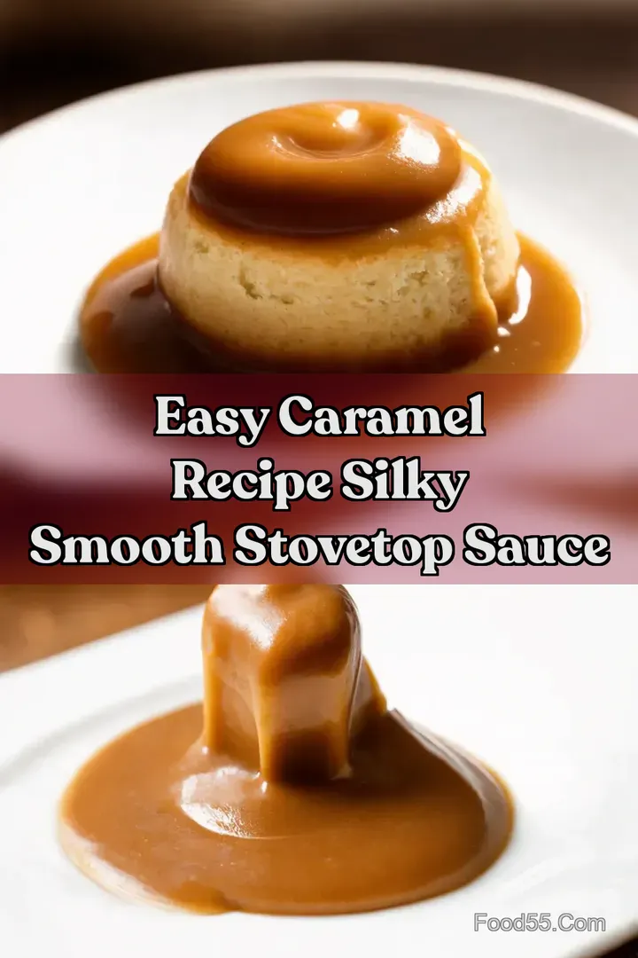 Easy Caramel Recipe Silky Smooth Stovetop Sauce