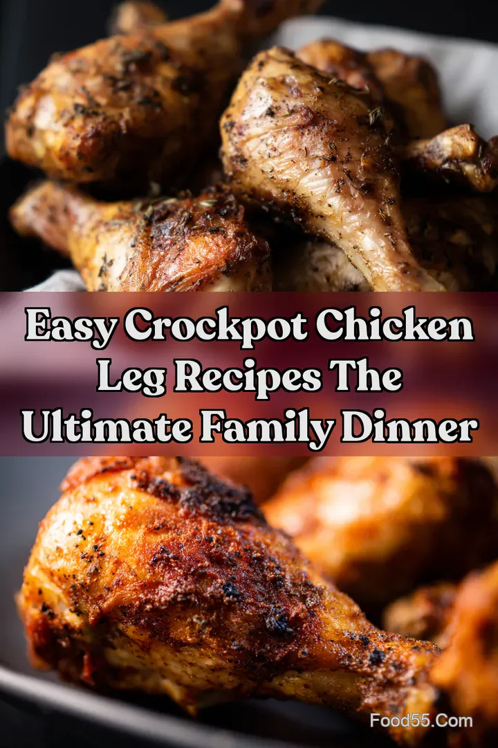 Easy Crockpot Chicken Leg Recipes The Ultimate Family Dinner