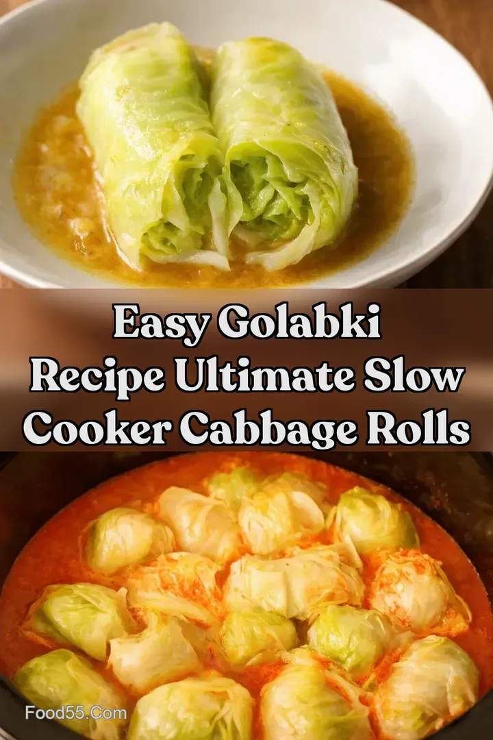 Easy Golabki Recipe Ultimate Slow Cooker Cabbage Rolls