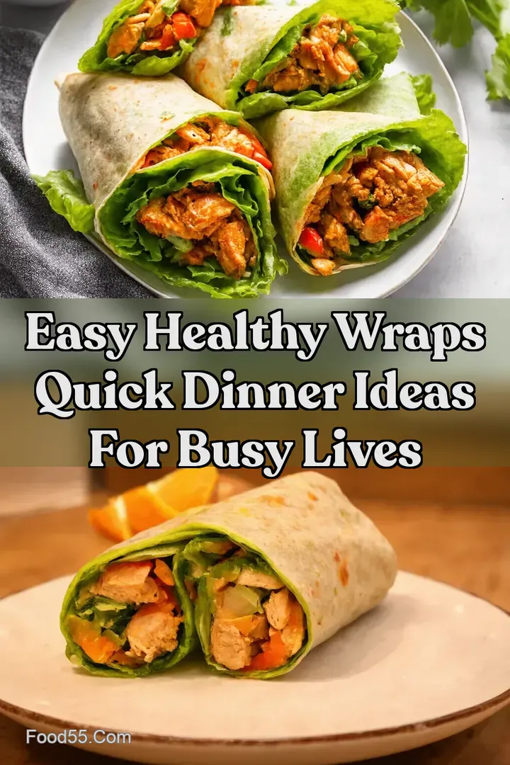 Easy Healthy Wraps Quick Dinner Ideas For Busy Lives