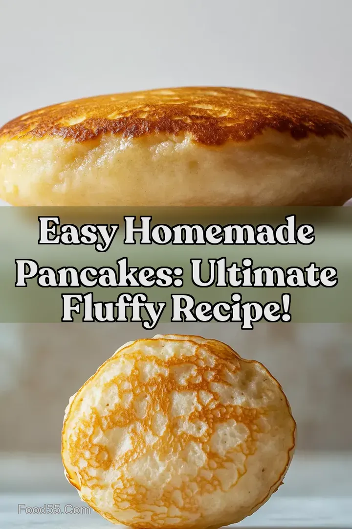 Easy Homemade Pancakes: Ultimate Fluffy Recipe!