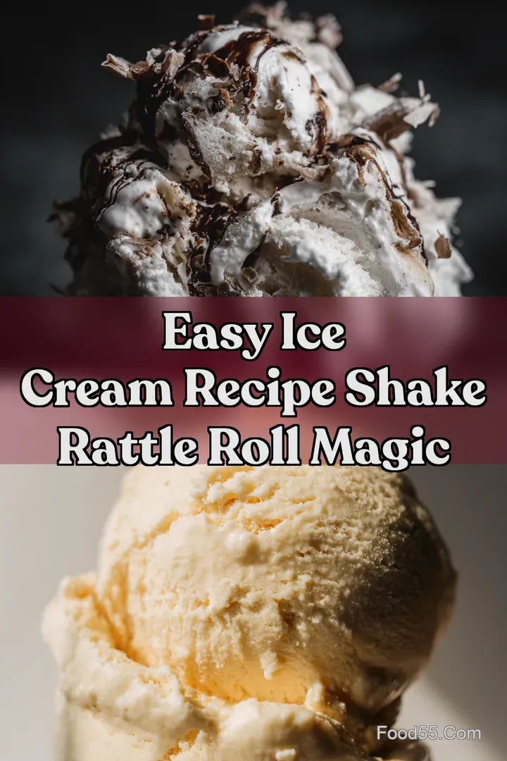 Easy Ice Cream Recipe Shake Rattle Roll Magic