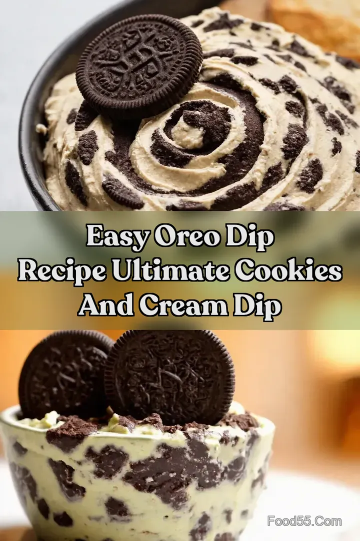 Easy Oreo Dip Recipe Ultimate Cookies and Cream Dip