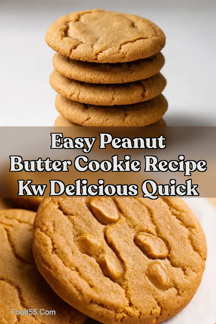 Easy Peanut Butter Cookie Recipe kw Delicious Quick