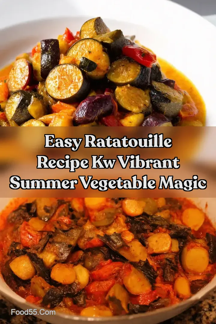 Easy Ratatouille Recipe kw Vibrant Summer Vegetable Magic