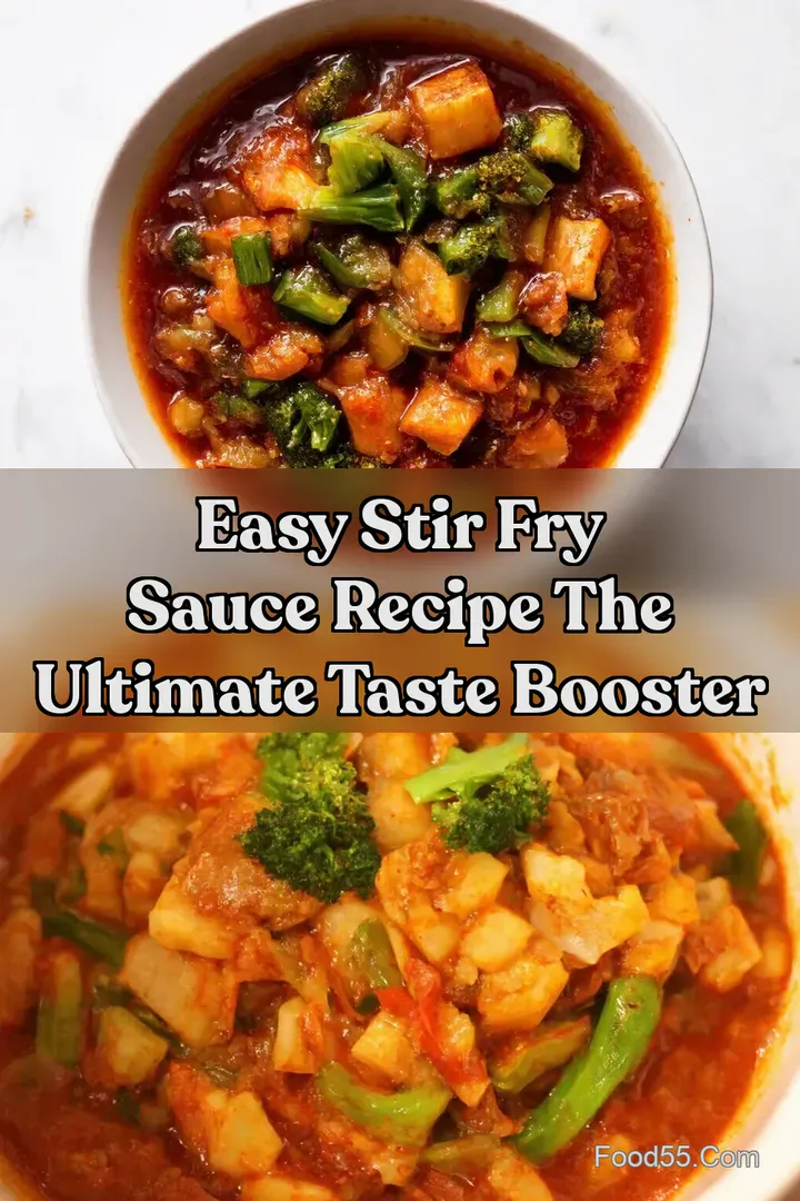 Easy Stir Fry Sauce Recipe The Ultimate Taste Booster