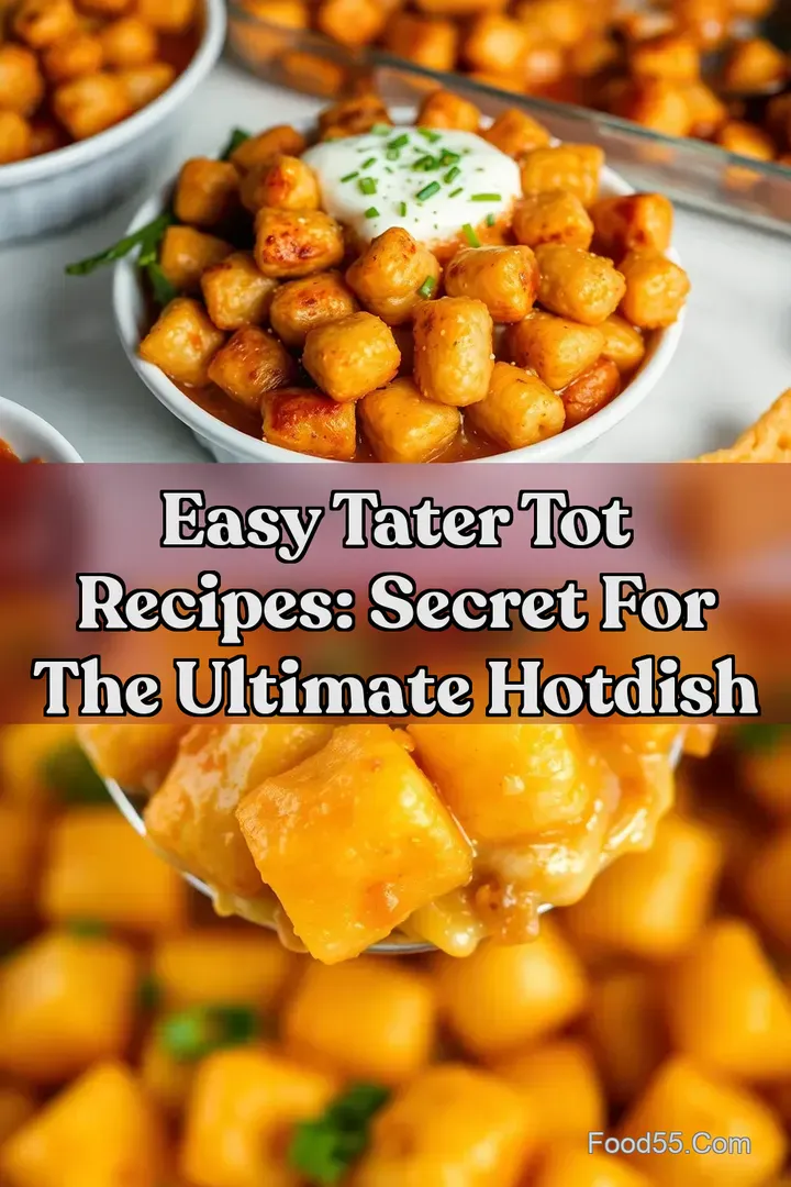 Easy Tater Tot Recipes: Secret for the Ultimate Hotdish