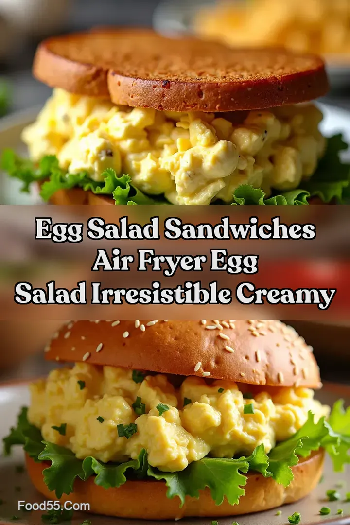 Egg Salad Sandwiches Air Fryer Egg Salad Irresistible Creamy