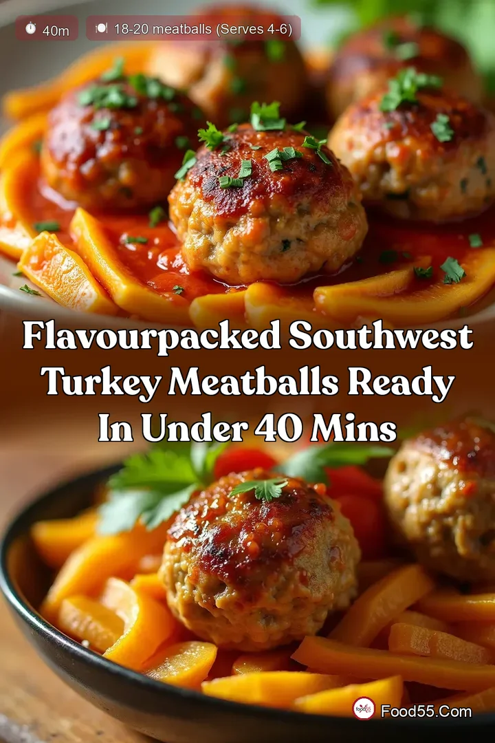 FlavourPacked Southwest Turkey Meatballs Ready in Under 40 Mins