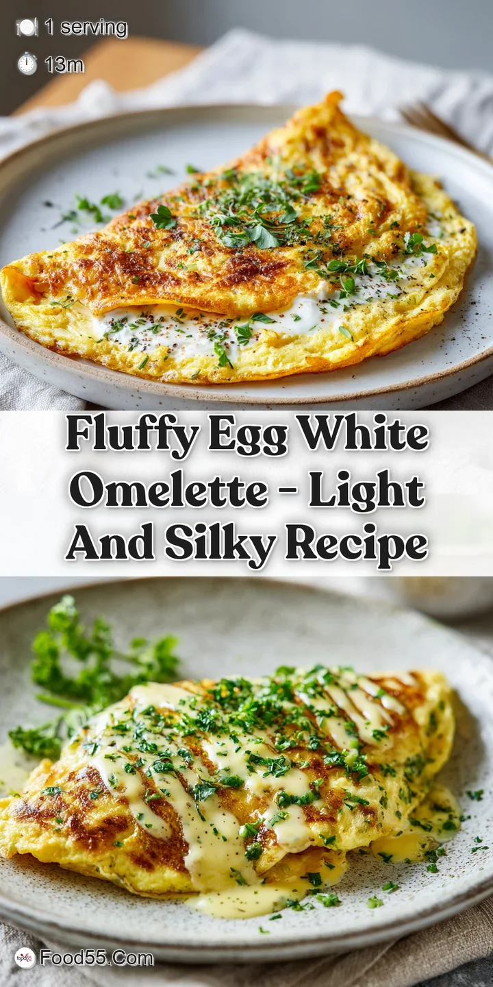 Close-up shot showcasing the delicate texture of a freshly made egg white omelette, lightly browned and subtly glistening.