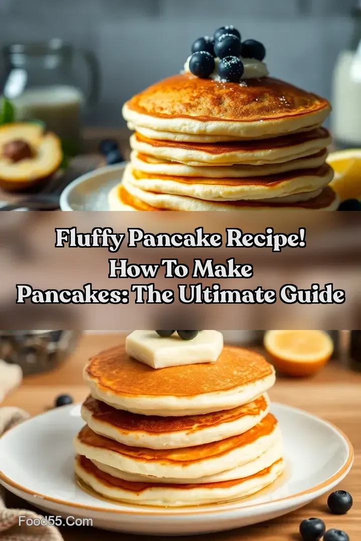 Fluffy Pancake Recipe! How to Make Pancakes: The Ultimate Guide : PIN FOR LATER Fluffy Pancake Recipe! How to Make Pancakes: The Ultimate Guide