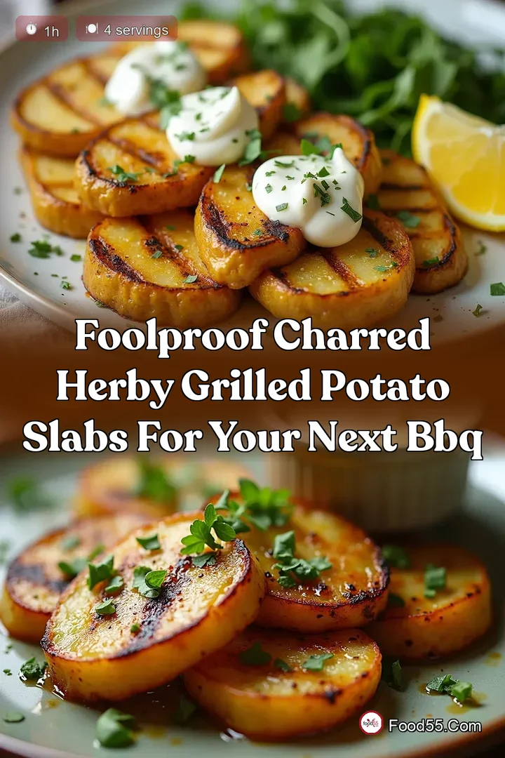Foolproof Charred Herby Grilled Potato Slabs for Your Next BBQ