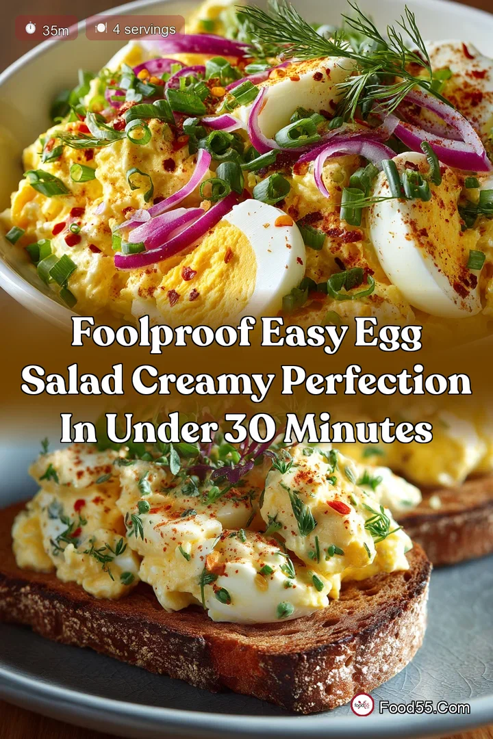 Foolproof Easy Egg Salad Creamy Perfection in Under 30 Minutes