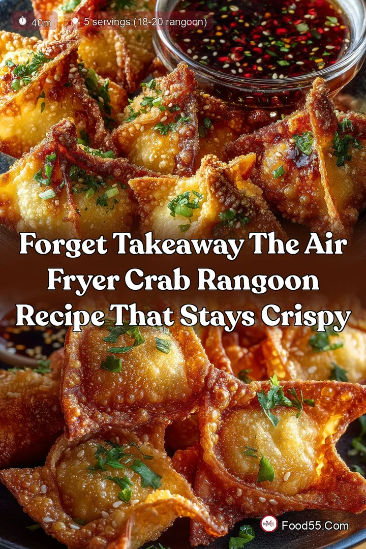 Forget Takeaway The Air Fryer Crab Rangoon Recipe That Stays Crispy