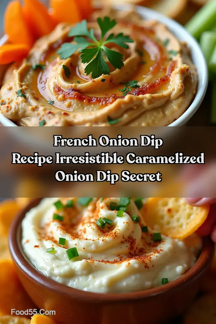 French Onion Dip Recipe Irresistible Caramelized Onion Dip Secret
